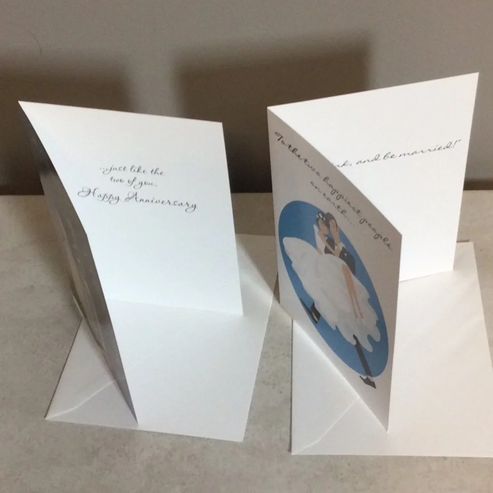 Dozen assorted engagement wedding anniversary birthday cards